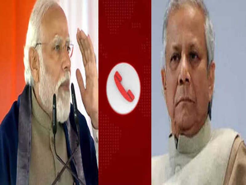 Yunus, the chief adviser for Bangladesh, calls PM Modi