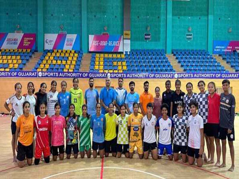 The camp for the Indian women’s futsal squad starts in Bhavnagar.