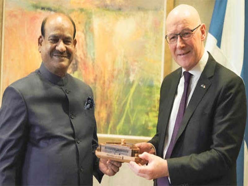 OM Birla: Indian, Scottish Parliaments Should Learn from AI Use